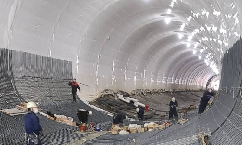 建設中の現場